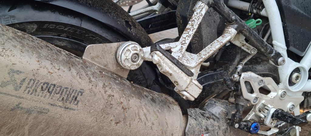 A very dirty bike