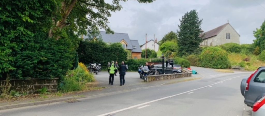 Sapar riders enjoying a day out in Clee Hills and surrounding areas