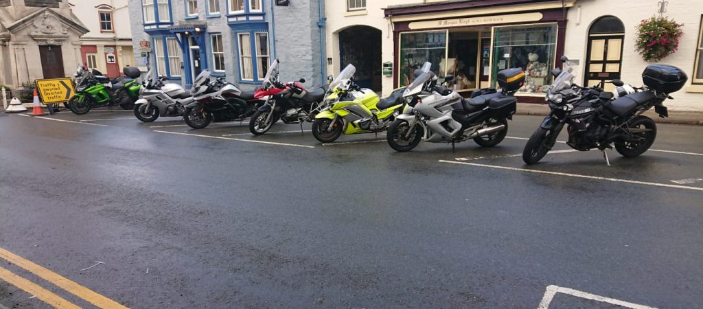 Bikes at Rhayader